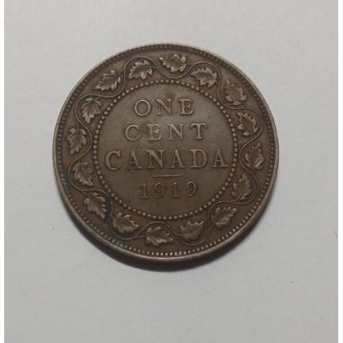 Канада. 1 цент. 1919.