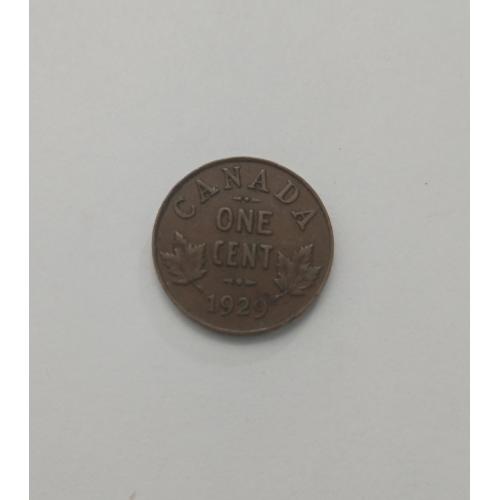 Канада. 1 цент. 1929.