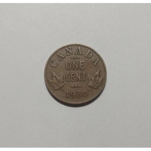 Канада. 1 цент. 1930.