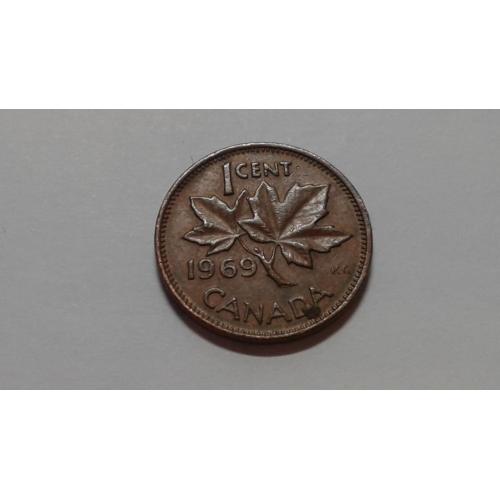 Канада. 1 цент. 1969.