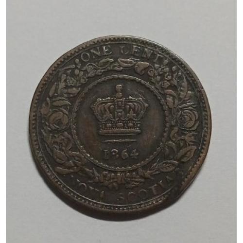 Канада. Нова Шотландія. 1 цент. 1864.