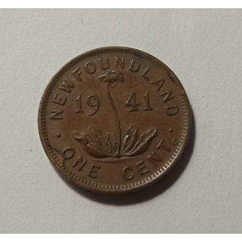 Канада. Ньюфаундленд. 1 цент. 1941.