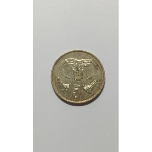 Кипр. 5 центов. 1988.