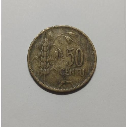 Литва. 50 центів. 1925.