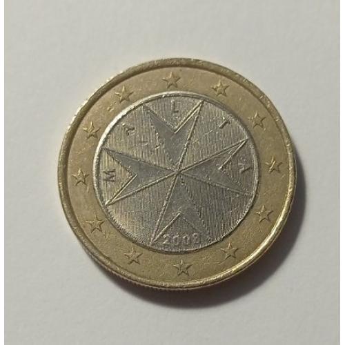 Мальта. 1 євро. 2008.