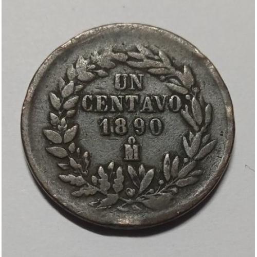 Мексика. 1 центаво (сентаво). 1890.