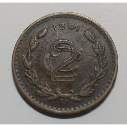 Мексика. 2 центаво (сентаво). 1941.