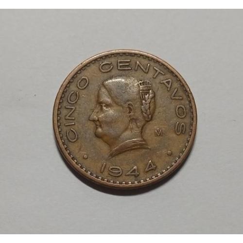 Мексика. 5 центаво (сентаво). 1944.