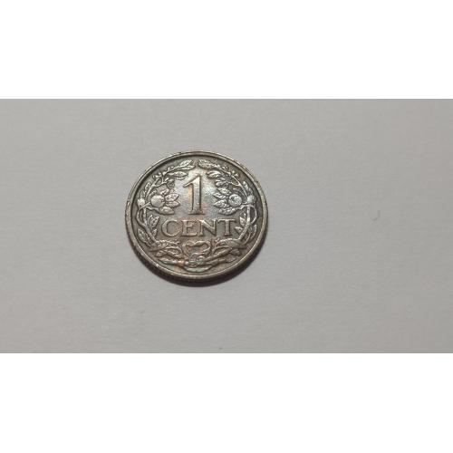 Нидерланды. 1 цент. 1917.
