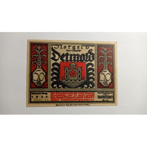 Німеччина. Нотгельд. 50 пфенігів. 1920.