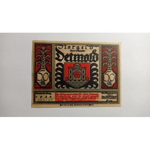 Німеччина. Нотгельд. 50 пфенігів. 1920.