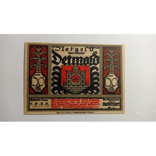 Німеччина. Нотгельд. 50 пфенігів. 1920.