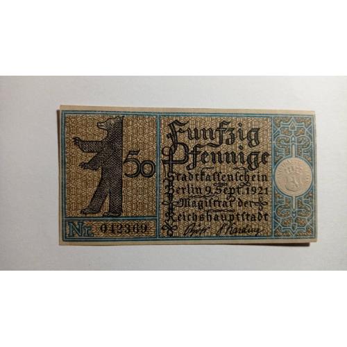 Німеччина. Нотгельд. 50 пфенігів. 1921.