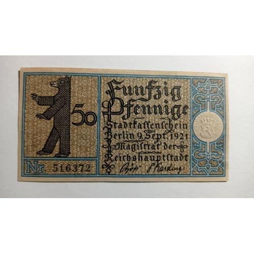 Німеччина. Нотгельд. 50 пфенігів. 1921.