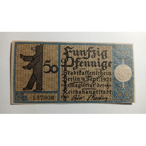 Німеччина. Нотгельд. 50 пфенігів. 1921.