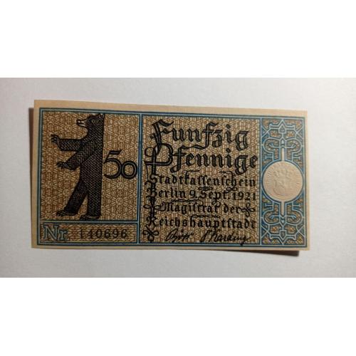 Німеччина. Нотгельд. 50 пфенігів. 1921.