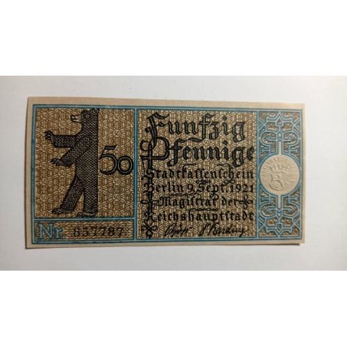 Німеччина. Нотгельд. 50 пфенігів. 1921.
