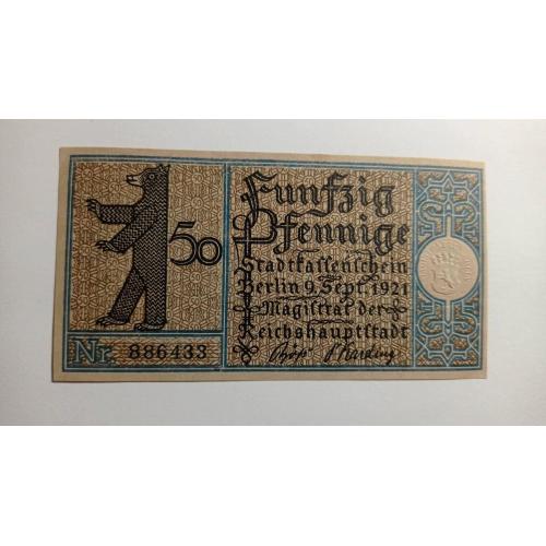 Німеччина. Нотгельд. 50 пфенігів. 1921.