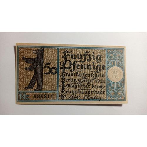 Німеччина. Нотгельд. 50 пфенігів. 1921.