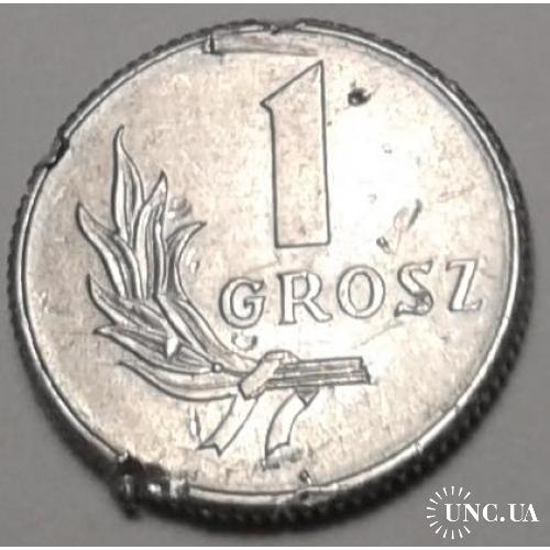 Польша. 1 грош. 1949.