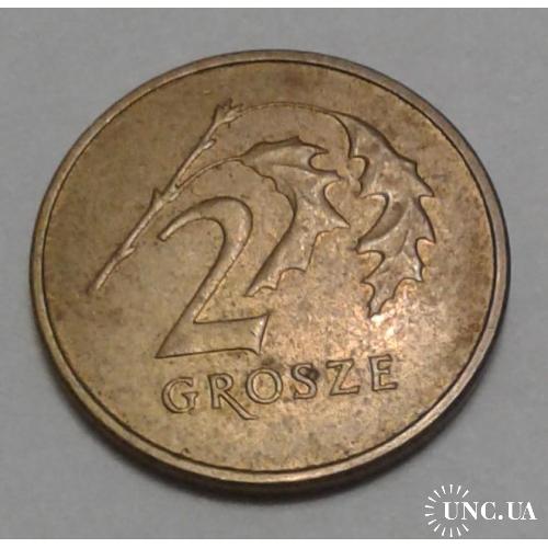 Польша. 2 гроша. 2005.