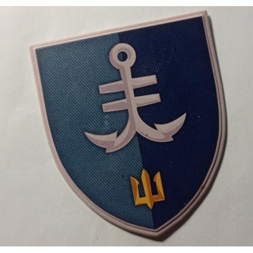 Шеврон. Україна. ВМС. Флот. Морська піхота. 35 ОБрМП. viol