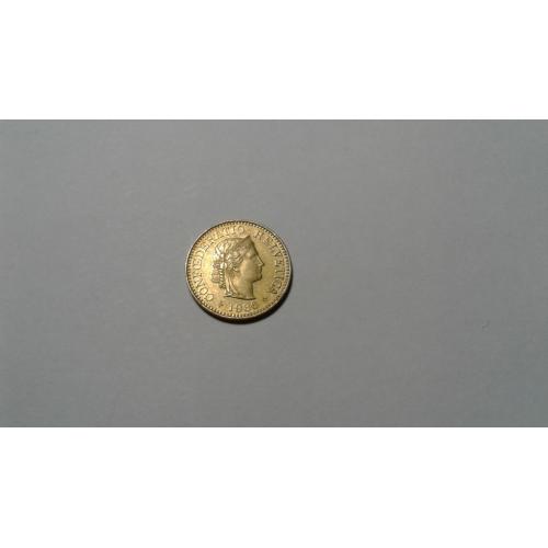 Швейцария. 5 раппенов. 1986.