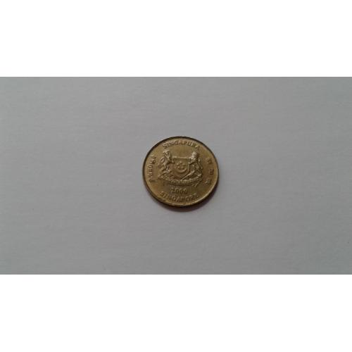 Сингапур. 5 центов. 2000.