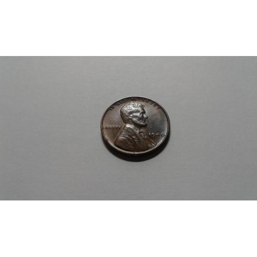 США. 1 цент. 1940.