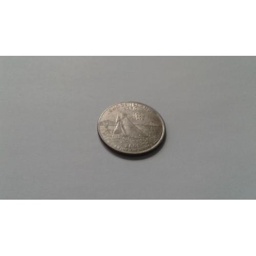 США. Квотер Род-Айленд. 25 центов. 1/4 доллара. 2001.
