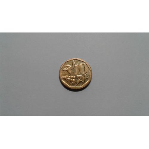 ЮАР. 10 центов. 2008.