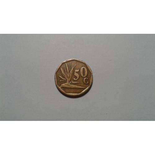 ЮАР. 50 центов. 1993.
