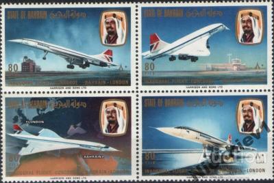 1976. Бахрейн. Авиация. MNH