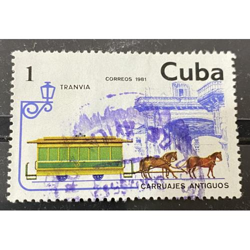 1981. Куба. Трамвай