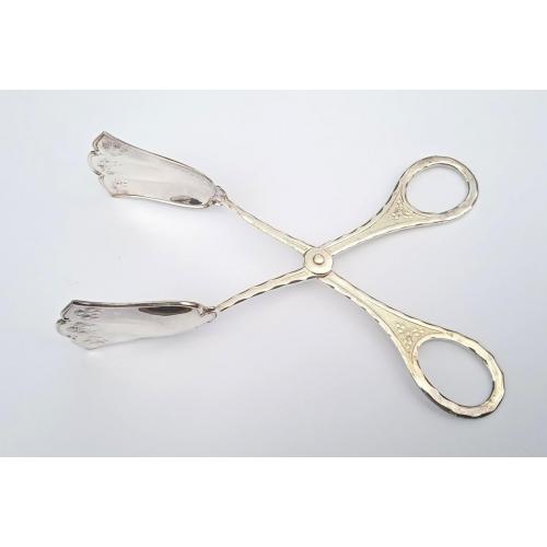 Посріблені кондитерські щипці для сервірування Rose ANTIKO RE