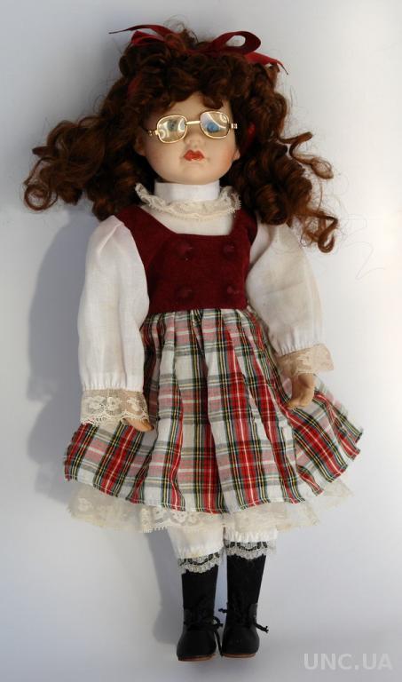 Кукла коллекционная, 40 cм, фарфор, Германия
