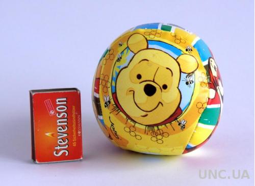 Мячик набивной мягкий Винни Пух от Диснея, для детей от 1 года
