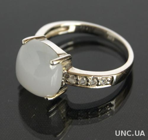 Серебряное кольцо с халцедоном 925 проба Germany