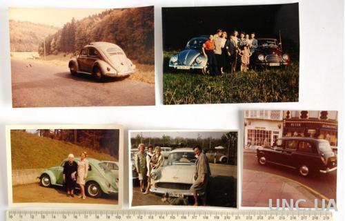 Фото Автолюбители и их авто 5 шт 1970-е Germany