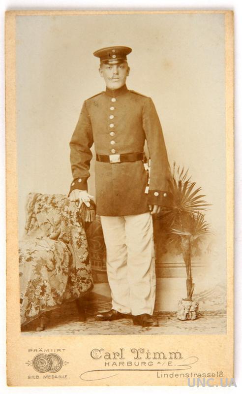 Кабинетка Портрет военного 1910-е гг., Harburg, Germany, fB01
