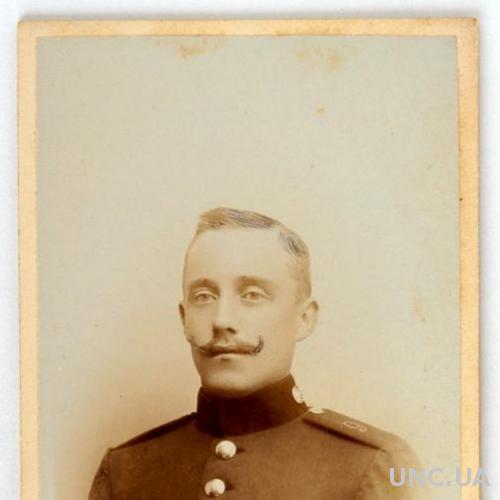 Кабинетка Портрет военного 1910-е гг., Harburg, Germany, fB05
