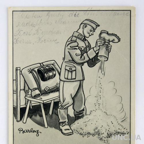 Открытка почтовая карточка Песок? 1938 г Германия