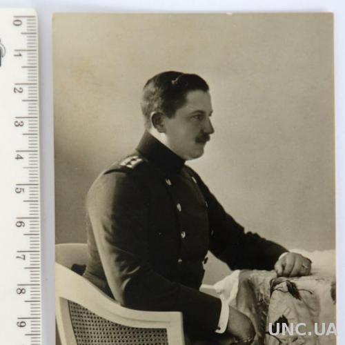 Открытка почтовая карточка Принц Эйтель Фридрих Прусский 1908 Германия aP