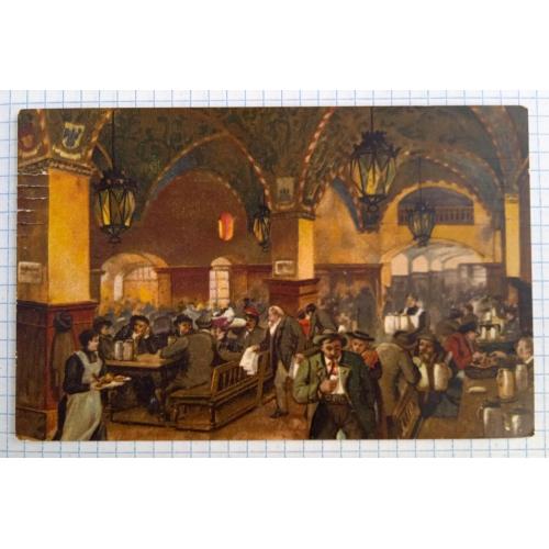 Поштова картка Пивоварня Hofbräuhaus 1912 рік Пиво Germany Dc022