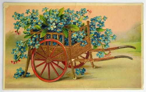 Поштова карточка листівка открытка Вітання 1911 рік Germany Yu19