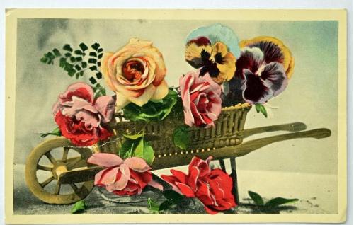 Поштова карточка листівка открытка Вітання 1940 рік Germany Yu21