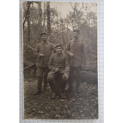 Старе фото Портрет курців Тютюн Перша світова війна Німеччина Si05