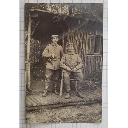 Старе фото Портрет військових Перша світова війна Німеччина Si02