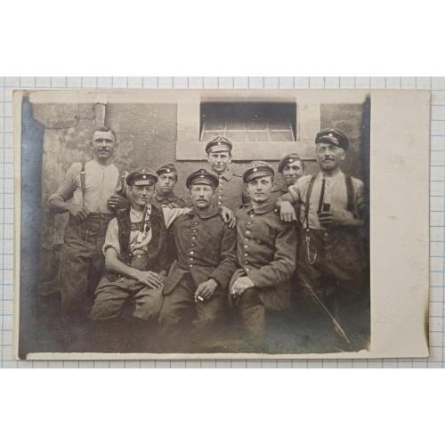 Старе групове фото Тютюн та люлька Перша світова 1917 р. Німеччина Si06