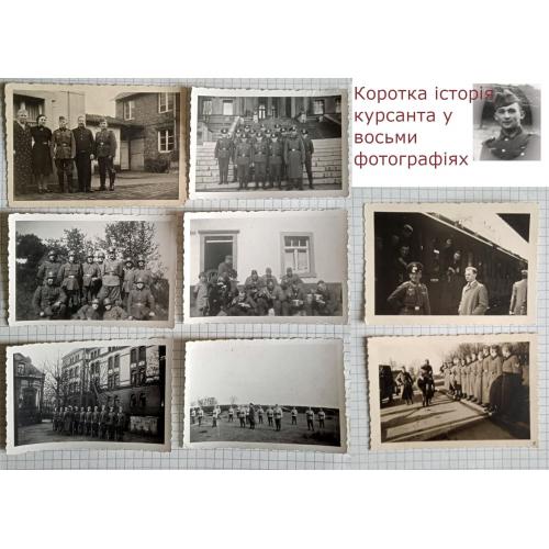 Старі фото із життя німецького курсанта, 8 штук, 1939 рік, Німеччина